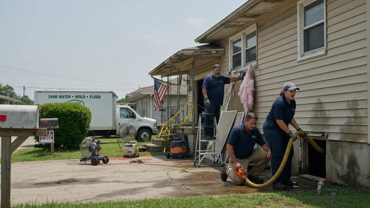 Water Damage Repair in Marthaville, LA near me